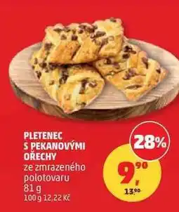 Penny Market Pletenec s pekanovými ořechy nabídka