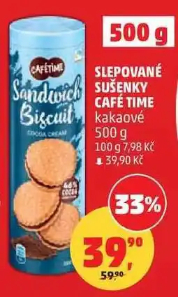 Penny Market Slepené sušenky Café Time nabídka