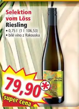 Norma Selektion vom Löss Riesling nabídka