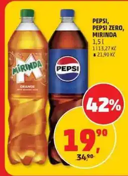 Penny Market Pepsi, Pepsi Zero, Mirinda nabídka