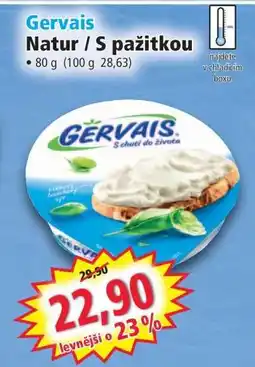 Norma Gervais Natur / S pažitkou nabídka