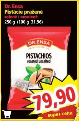 Norma Dr. Ensa Pistácie pražené solené / nesolené nabídka