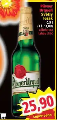 Norma Pilsner Urquell světlý ležák nabídka