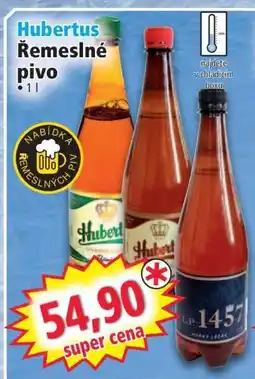 Norma Hubertus Řemeslné pivo nabídka