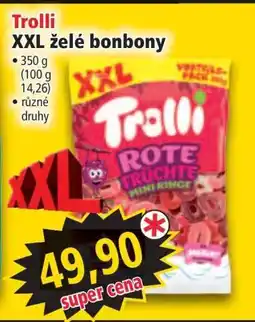 Norma Trolli XXL želé bonbony nabídka