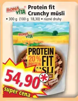Norma Protein fit Crunchy müsli nabídka