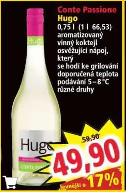 Norma Conte Passione Hugo nabídka