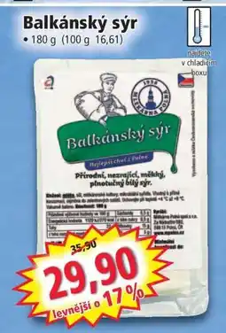 Norma Balkánský sýr nabídka