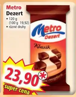 Norma Metro Dezert nabídka