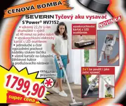 Norma SEVERIN Tyčový aku vysavač S'Power HV7152 nabídka