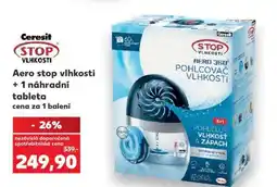 Kaufland Ceresit Aero stop vlhkosti + 1 náhradní tableta nabídka