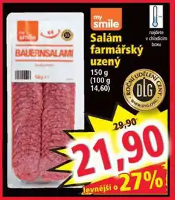 Norma Salám farmářský uzený nabídka