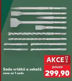 Kaufland Sada vrtáků a sekáčů nabídka