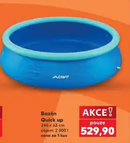 Kaufland Bazén Quick Up nabídka