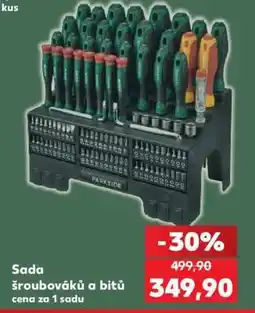Kaufland SADA ŠROUBOVÁKŮ A BITŮ nabídka