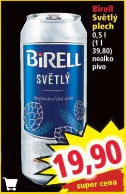 Norma BIRELL SVĚTLÝ plech nabídka