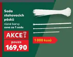 Kaufland Sada stahovacích pásků nabídka