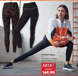 Kaufland Funkční legíny nabídka