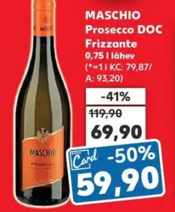 Kaufland MASCHIO Prosecco DOC Frizzante nabídka