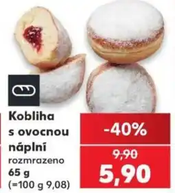 Kaufland Kobliha s ovocnou náplní nabídka