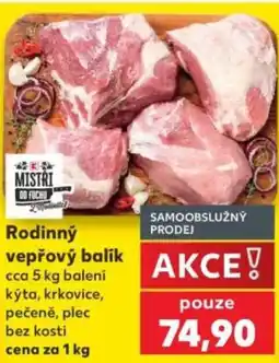 Kaufland Rodinný vepřový balík nabídka