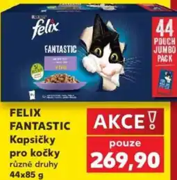 Kaufland FELIX FANTASTIC Kapsičky pro kočky nabídka