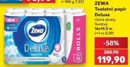 Kaufland ZEWA Toaletní papír Deluxe nabídka