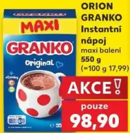 Kaufland ORION GRANKO Instantní nápoj nabídka