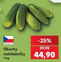 Kaufland Okurky nakládačky nabídka