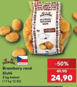 Kaufland Brambory rané žluté nabídka