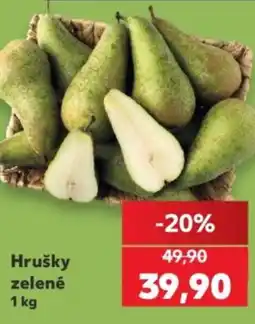 Kaufland Hrušky zelené nabídka