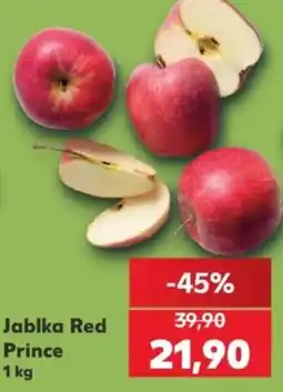 Kaufland Jablka Red Prince nabídka