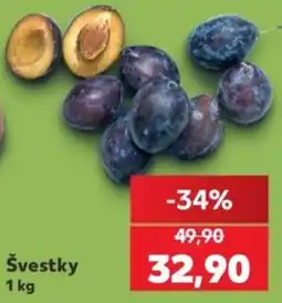 Kaufland Švestky nabídka