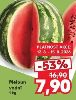 Kaufland Meloun vodní nabídka