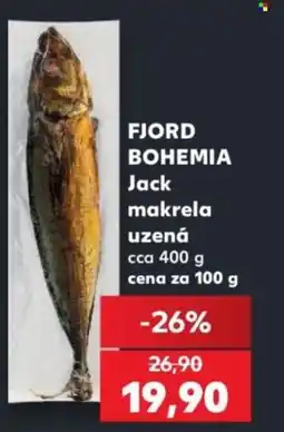 Kaufland FJORD BOHEMIA Jack makrela uzená nabídka