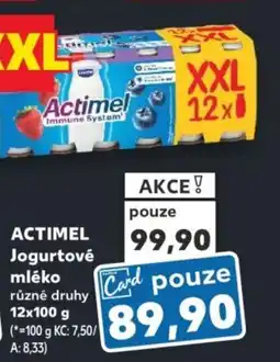 Kaufland ACTIMEL Jogurtové mléko nabídka