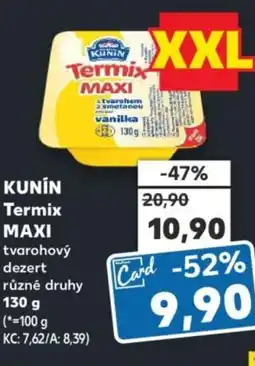 Kaufland KUNIN Termix Maxi nabídka