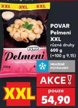 Kaufland POVAR Pelmeni XXL nabídka