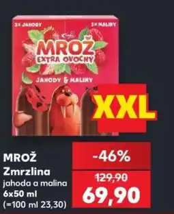 Kaufland MROŽ Zmrzlina nabídka