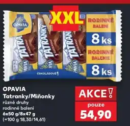 Kaufland OPAVIA Tatranky/Miňonky nabídka