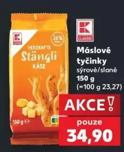 Kaufland Máslové tyčinky nabídka