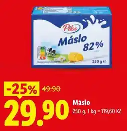Lidl Máslo nabídka