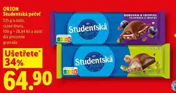 Lidl ORION Studentská pečeť, 225 g a další nabídka