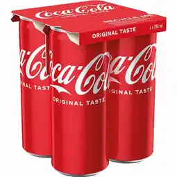Lidl Coca-Cola 4 x 330ml, vybrané druhy 1320ml nabídka