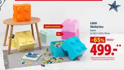 Lidl LEGO Úložný box, balení 2x 24,7 x 24,8 x 18 cm nabídka