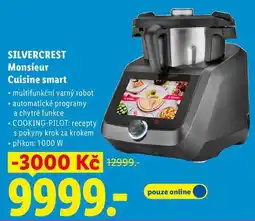 Lidl SILVERCREST Monsieur Cuisine smart, multifunkční varný robot nabídka
