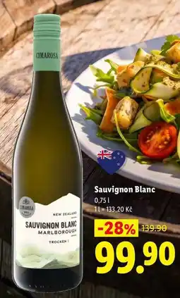 Lidl Sauvignon Blanc, 0,75 11 nabídka