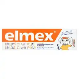 Lidl elmex Dětská zubní pasta s aminfluoridem 0 - 6 let 50ml nabídka