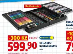 Lidl CRELANDO Umělecký kufřík nabídka