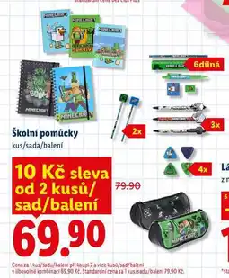Lidl Školní pomůcky nabídka